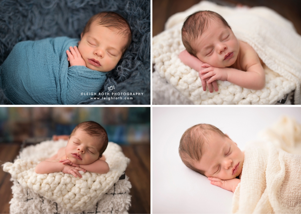 Sweet Newborn Joel – Cleveland’s Best Newborn Photographer » Leigh Roth ...